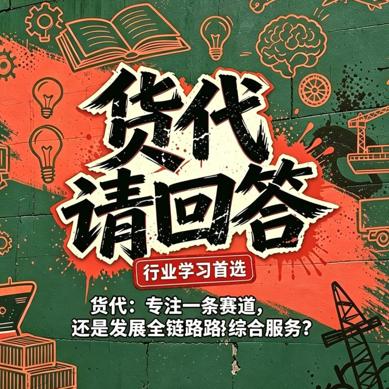 EP3：货代：专注一条赛道还是全链路综合服务
