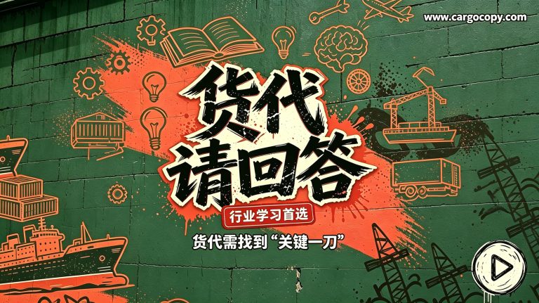 货代要找到自己的关键一刀